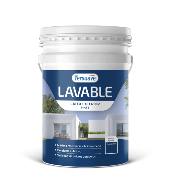 Látex Exterior Mate Lavable – Alta Resistencia y Rendimiento