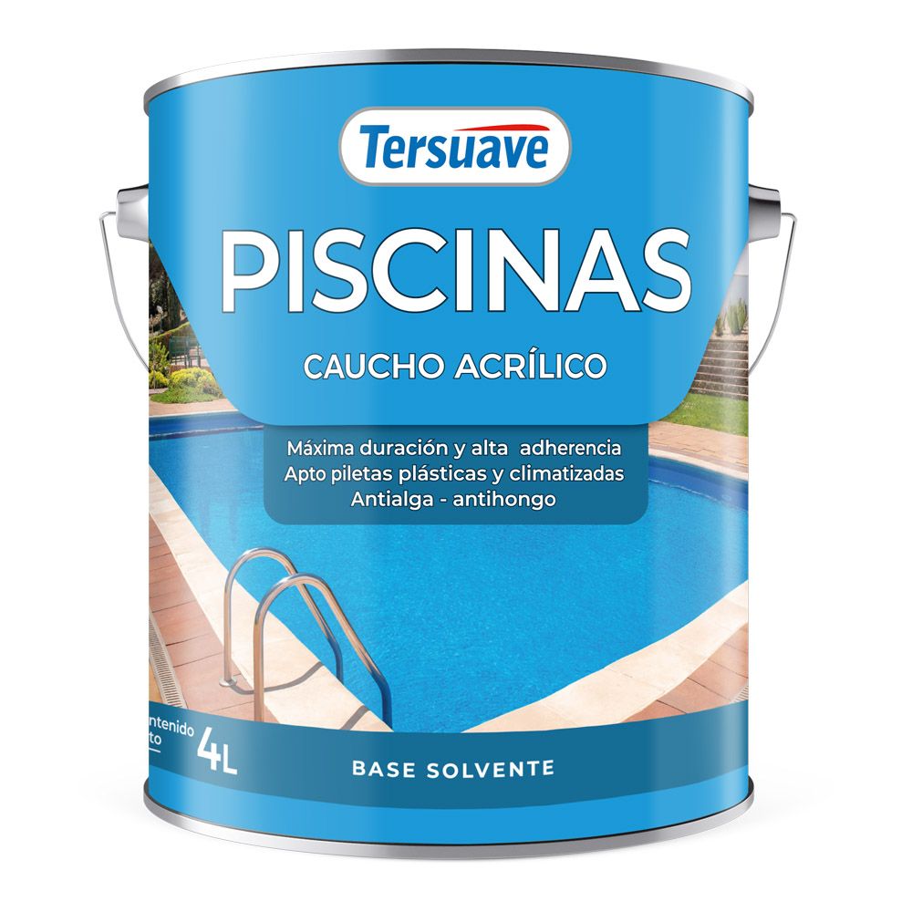 Pintura para Piscinas Base Solvente Tersuave