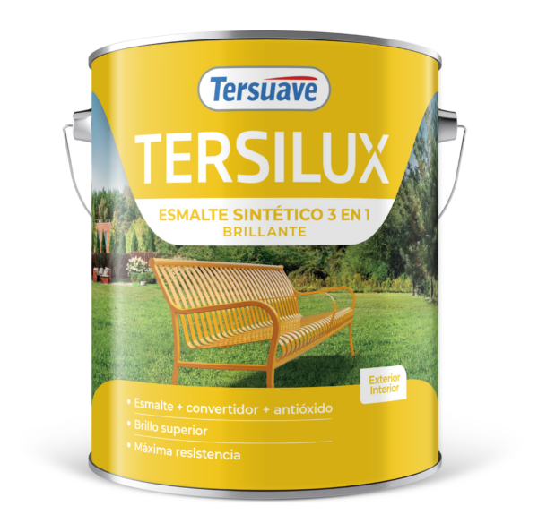 Esmalte Sintético Brillante Tersuave 4 Litros – Brillo y Protección en Cada Aplicación