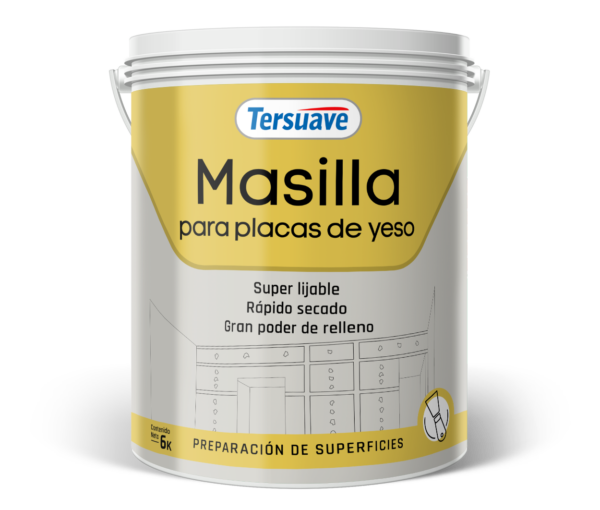 Tersuave Masilla para Placas de Yeso